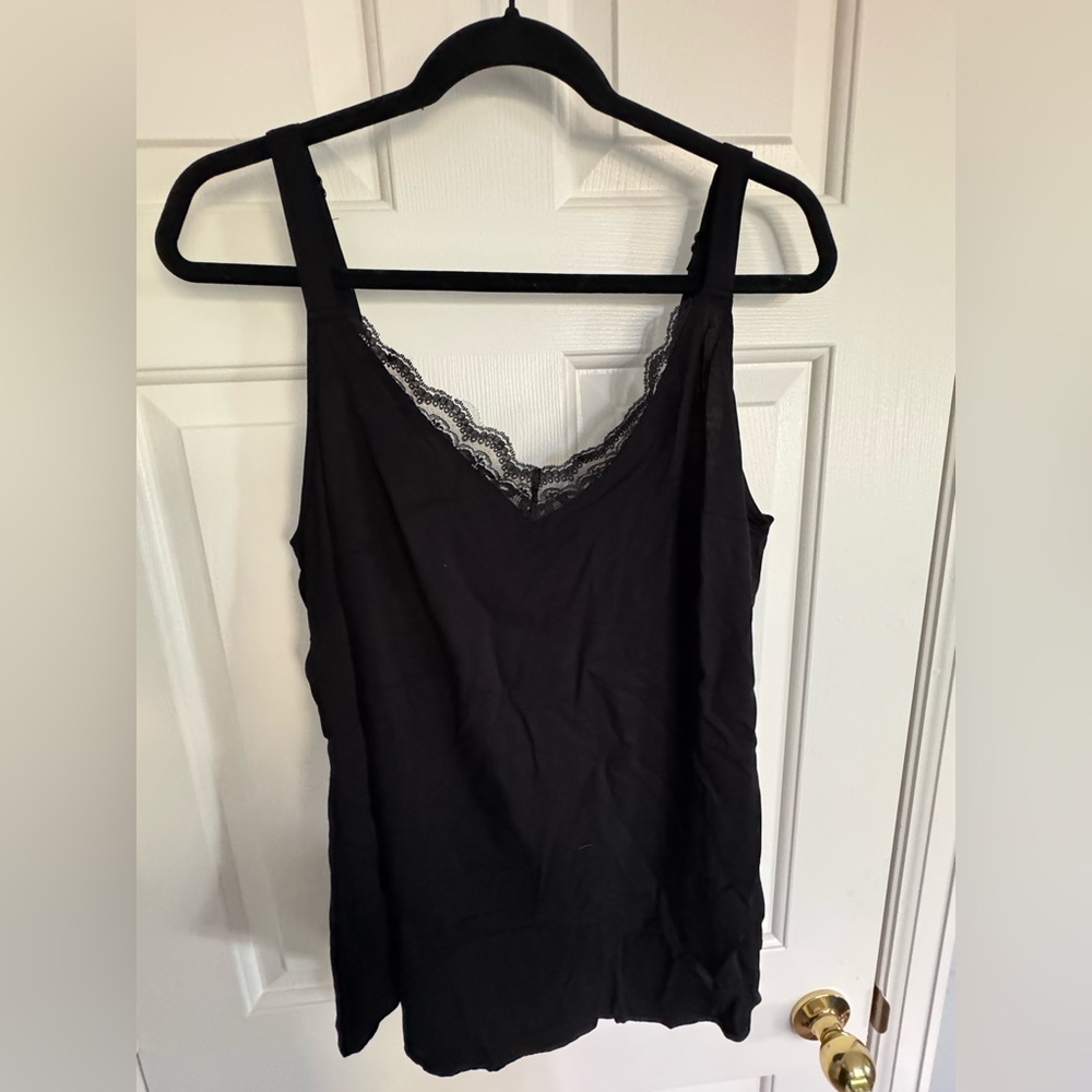 Torrid Black Lace Detail Cami
